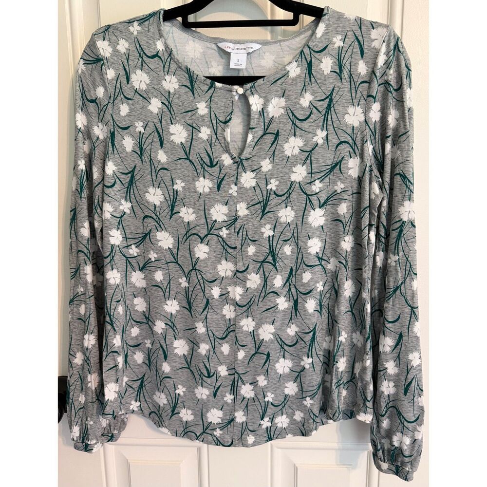 Liz Claiborne long sleeve top size s